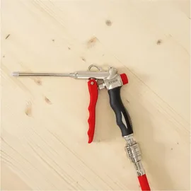 Stier Ausblaspistole mit Wechseldüse und FlowControl