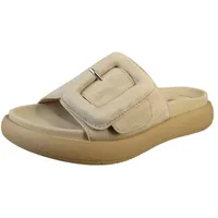 Gabor Pantoletten Pantoletten Veloursleder - beige, 37