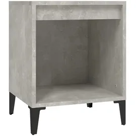 vidaXL Nachtschrank Betongrau 40 x 35 x 50 cm Grau