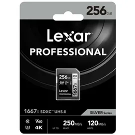 Lexar SDXC 256GB Class 10 UHS-II