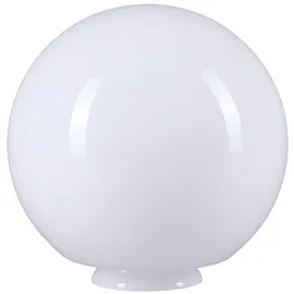 H4L Kugelglas 1-flg. Ø200 mm rund weiß
