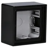 Jung LS581ASW Aufputz-Kappe 1fach, schwarz