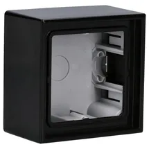 Jung LS581ASW Aufputz-Kappe 1fach, schwarz