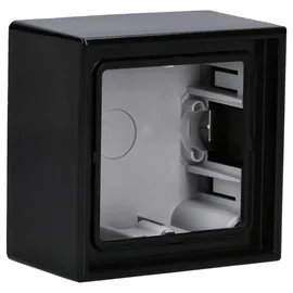 Jung LS581ASW Aufputz-Kappe 1fach, schwarz