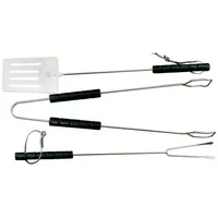 Master Grill Party Master Grill MG101 3-Teiliges Grillbesteck-Set Grillbesteck