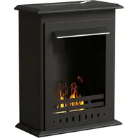 HOMCOM Ethanol-Kamin Stahl, Edelstahl