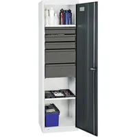 stumpf metall Werkzeug und Materialschrank 3000 RAL 7035/7016 5 Schubladen 2 Wannen