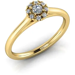Verlobungsring VR08 333er Gelbgold - 2223