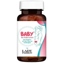 BABY KINDERWUNSCH Schwangerschaft+Folsäure+Jod Kps 90 St