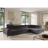 Fun Möbel Ecksofa Schlafsofa Sofa TORONTO XL Stoff Element