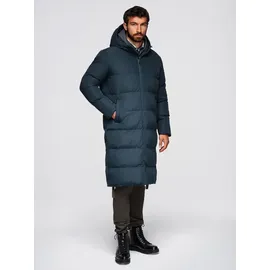 Ombre Wintermantel blau M