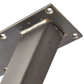 SO-Tech Bankgestell X-Form 50 x 50 mm 42 x 34,5 cm