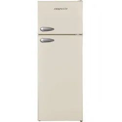 Kühlschrank freistehend 171 Liter 4* Gefrierfach Retro 144 cm Cream Respekta