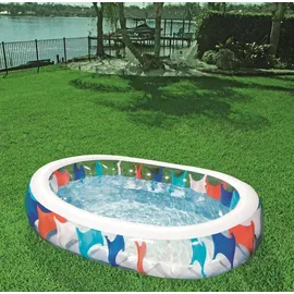 BESTWAY Pool Elliptic Planschbecken 229 x 152 x 51 cm (54066)