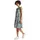 STREET ONE Tunikakleid Snake-Print Blau 36