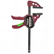 PIHER Set MORDAZA Micro Quick 10 cm-2 pcs Kraft MAXMA 25 Kilo, Rot