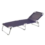 Fiam Amigo Dreibeinliege 190 x 58 x 29 cm dunkelblau klappbar