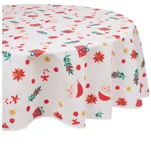 Atmosphera Créateur d'intérieur Tischdecke Runde Ø 180 cm Weiß
