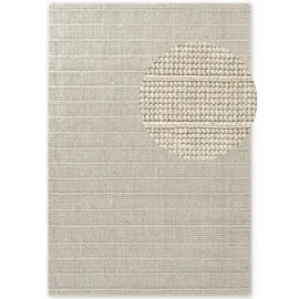Ted Baker Parker auch als Läufer", natur weiß, B:200cm H:7mm L:300cm, Wolle, Teppiche, Wolle, Natur, handgewebt, Wohnzimmer, Schlafzimmer, Boho, Skandi