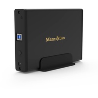 ManxData 4TB USB 3.0 Externe Festplatten für Xbox ONE/PS4/Fenster PC/Mac, Schwarz