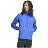 Adidas Terrex Xperior Climawarm+ Wind Light Fleece Mit Durchgehendem Reißverschluss - Semi Lucid Blue - M