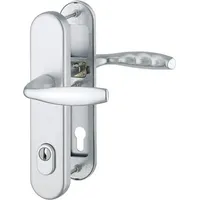HOPPE Schutzgarnitur NY 1810H/3332ZA/3410 Alu.F1 92mm 67-72mm