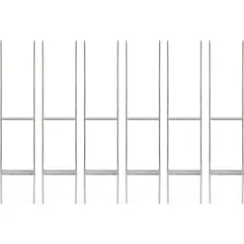 XPOtool Zaunpfosten 71 x 600 mm Stahl feuerverzinkt