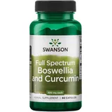 Swanson Health Products Full Spectrum Boswellia and Curcumin Kapseln 60 St.