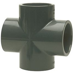 PVC-U Klebefitting Kreuzstück 32 mm