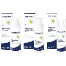 Dermasence RosaMin Emulsion 125 ml + Tagespflege LSF 50 50 ml + Serum 30 ml