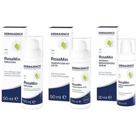 Dermasence RosaMin Emulsion 125 ml + Tagespflege LSF 50 50 ml + Serum 30 ml