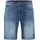 Blend Shorts BHTWISTER-denimshorts mit Markenlabel, aus Baumwollmischung, Regular Fit, knielange Form blau L