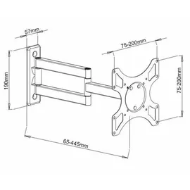 TECHLY ICA-LCD-2903WH