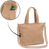 fillikid Cord Wickeltasche Nougat