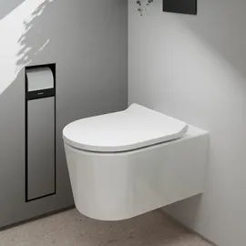 Hansgrohe EluPura S Wand-WC mit WC-Sitz Weiß HygieneEffect