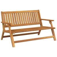 VidaXL Gartenbank 122.5x77x74 cm Massivholz Akazie