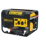 Champion Power Equipment mobiles Stromaggregat Benzin (3500 Watt, Stahlrohrrahmen Generator