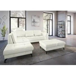 Kopfstütze SIT & MORE "Bendigo", weiß (altweiß), B:50cm H:25cm T:12cm, Polsterauflagen, Kopfstütze Sofa-Zubehör