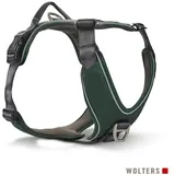 Wolters Active Pro Comfort Hundegeschirr Grün/Anthrazit 45-52,5 cm