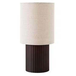 &Tradition - Manhattan SC52 Portable Tischleuchte Canvas/Bronzed Brass - cm - 24.5 cm