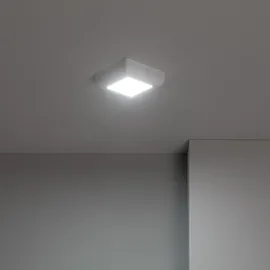 efectoLED Einbauleuchte 18W Rund Silber 3000K Warmweiß