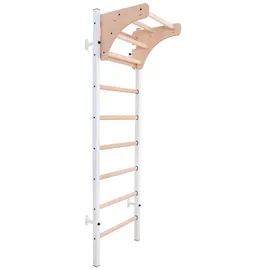 BenchK Sprossenwand ""211"", mit abnehmbarem Klimmzugbügel, 211W, Weiß