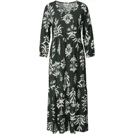 street one studio Midikleid Blumen Grün 36