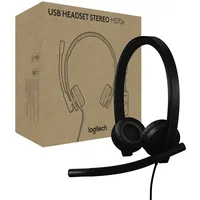 Logitech H570e USB-Headset mit Mikrofon für PC und Mac,