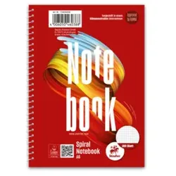 Collegeblock A6 160BL kariert STAUFEN 734046038  chlorfrei Notebook