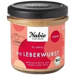 Nabio Brotzeit Aufstrich - wie Leberwurst bio