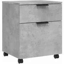 vidaXL Aktenschrank 45 x 38 x 54 cm grau