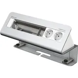 Kindermann Steckdosenleiste CablePort desk2 2 St. Grau