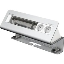 Kindermann Steckdosenleiste CablePort desk2 2 St. Grau