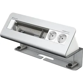 Kindermann Steckdosenleiste CablePort desk2 2 St. Grau
